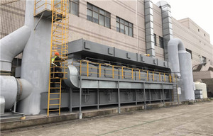 安阳喷漆废气12万风量催化燃烧