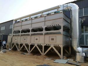 兰州喷漆废气10万风量催化燃烧