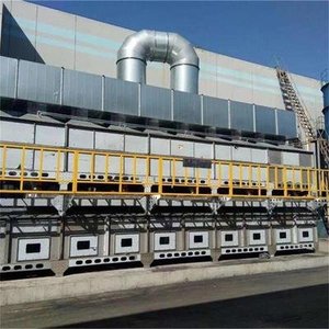 莆田钢结构喷涂废气12万风量催化燃烧