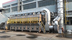 安庆印刷废气10万风量催化燃烧